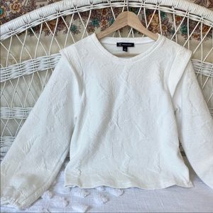 Inc Modern Heritage Quilted Sweatshirt